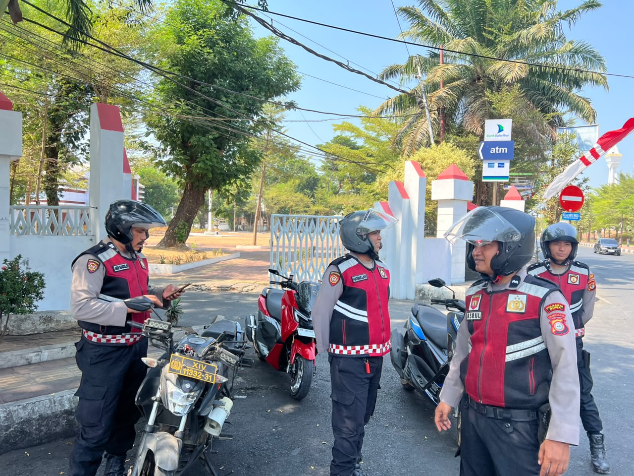 Polresta Gowa Perkuat Patroli, Kantor dan Rujab Bupati Dipastikan Tetap Kondusif