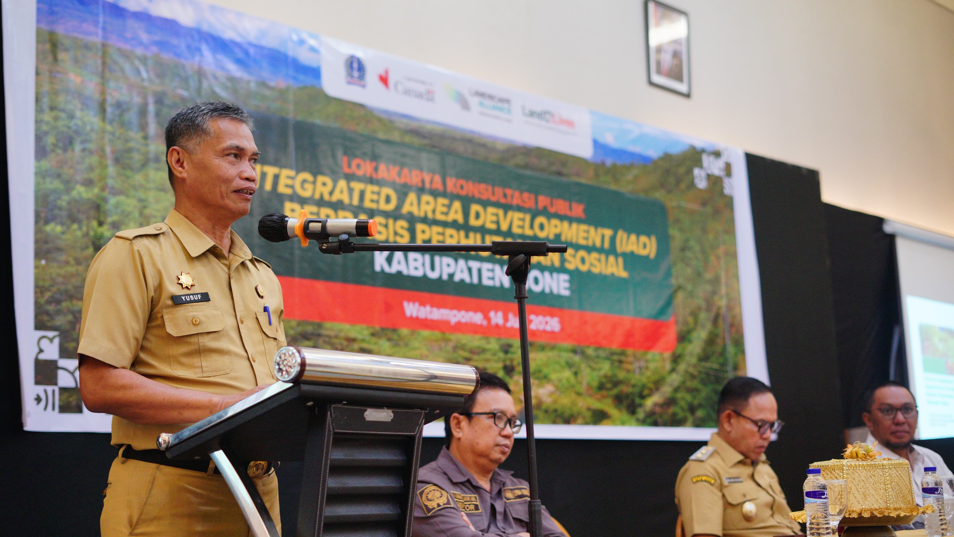 Wabup Bone Peringatkan Dampak Salah Tata Ruang, IAD Disiapkan untuk Cegah Bencana dan Kerusakan Lingkungan