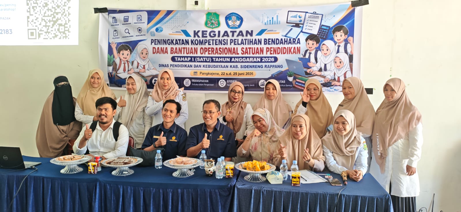 Bendahara Sekolah di Sidrap Diedukasi Soal Kewajiban Pajak Dana BOS dan Pelaporan Coretax