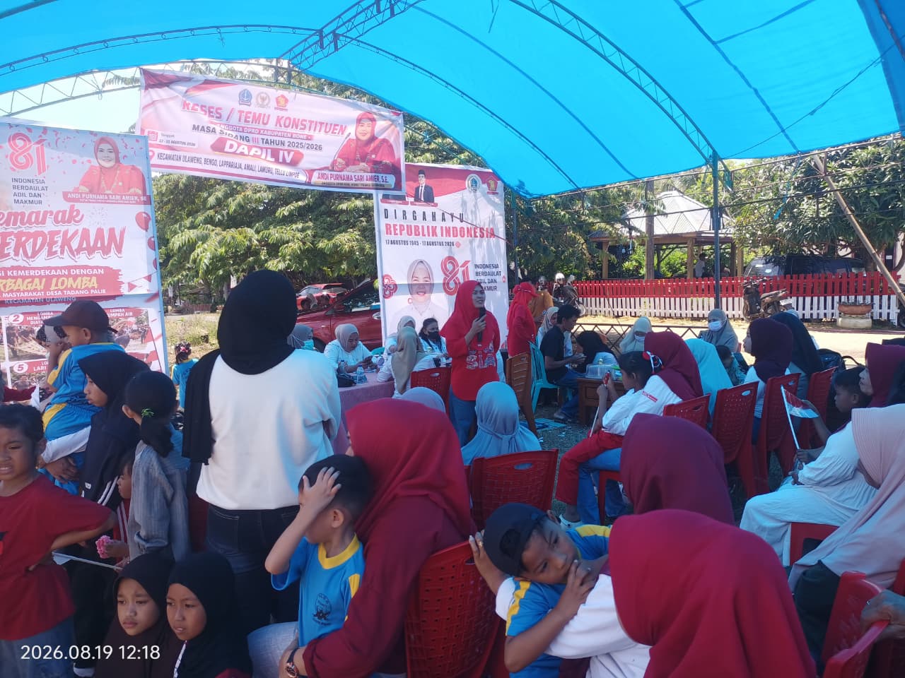 Temu Konstituen di Ulaweng, Andi Purnama Sari Hadirkan Cek Kesehatan Gratis dan Pasar Murah