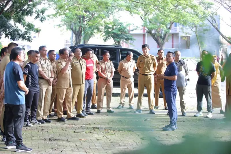 Sambut Ribuan Tamu PORPROV, Pemkab Bone Mulai Percantik Kawasan GOR Lapatau